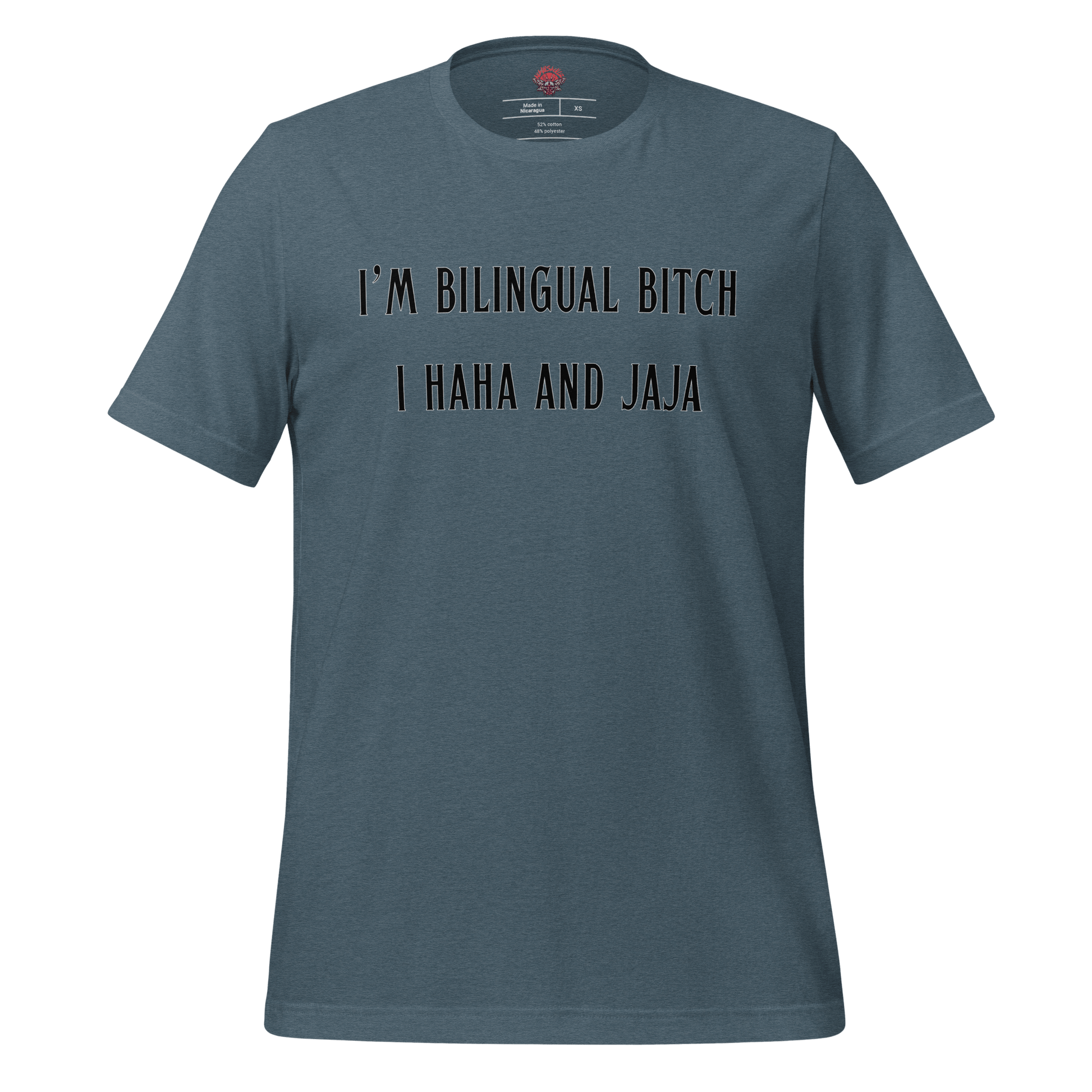I Ha Ha and Ja Ja - Unisex Cotton Tee - shirt-shirts - Short Sleeve - Numbskullz