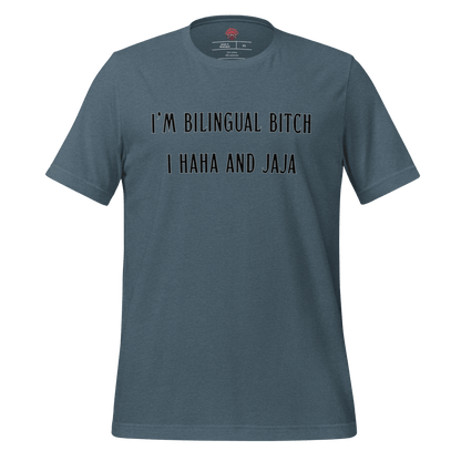 I Ha Ha and Ja Ja - Unisex Cotton Tee - shirt-shirts - Short Sleeve - Numbskullz