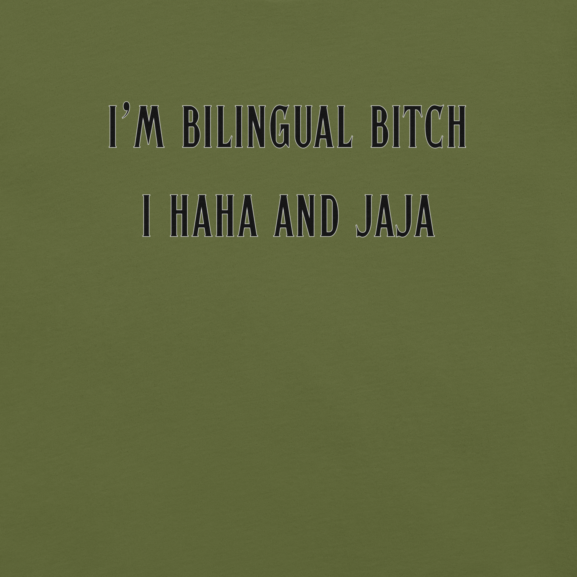 I Ha Ha and Ja Ja - Unisex Cotton Tee - shirt-shirts - Short Sleeve - Numbskullz