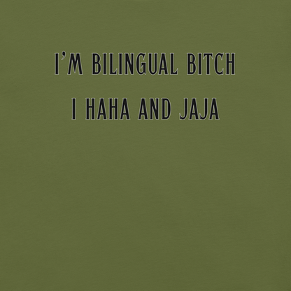 I Ha Ha and Ja Ja - Unisex Cotton Tee - shirt-shirts - Short Sleeve - Numbskullz