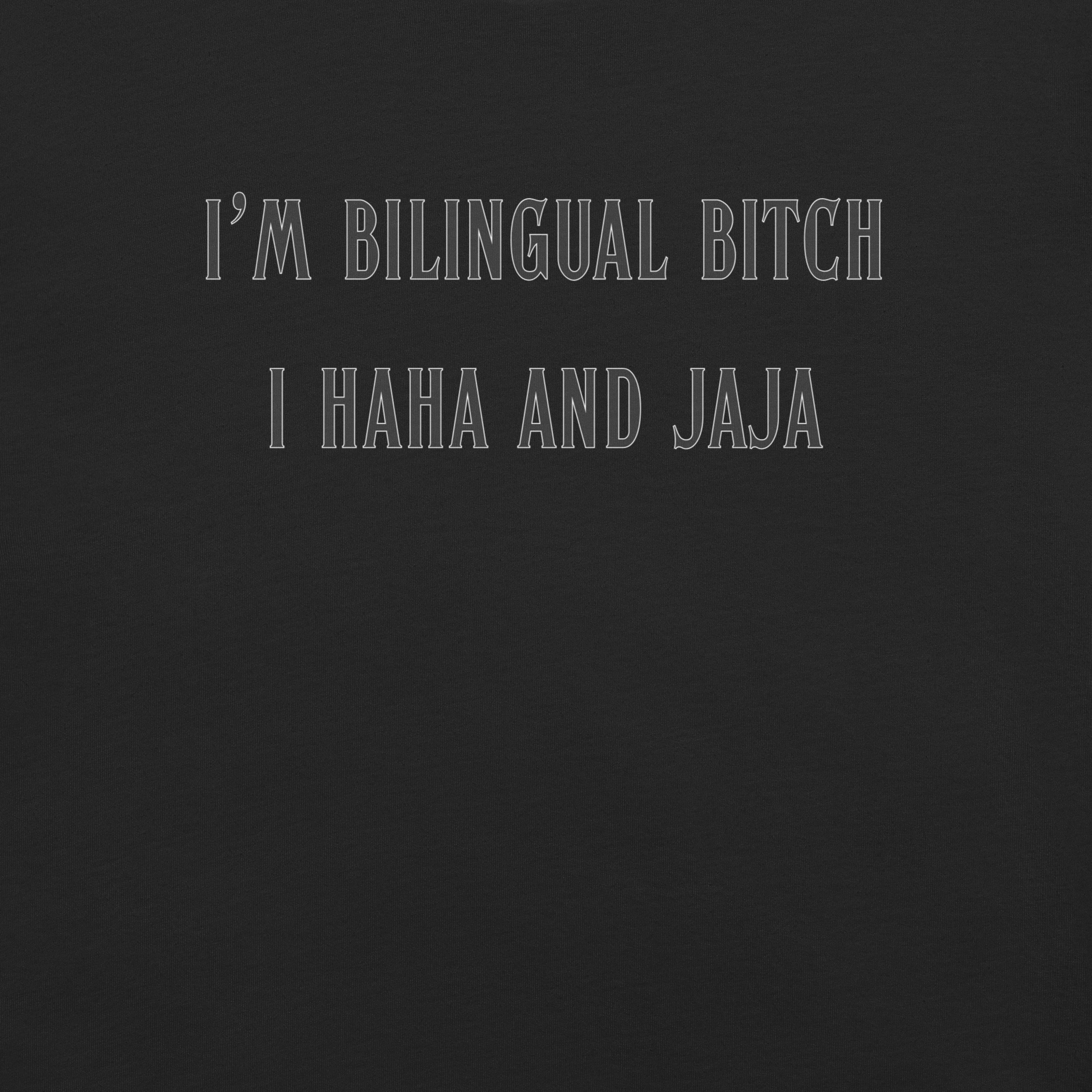 I Ha Ha and Ja Ja - Unisex Cotton Tee - shirt-shirts - Short Sleeve - Numbskullz