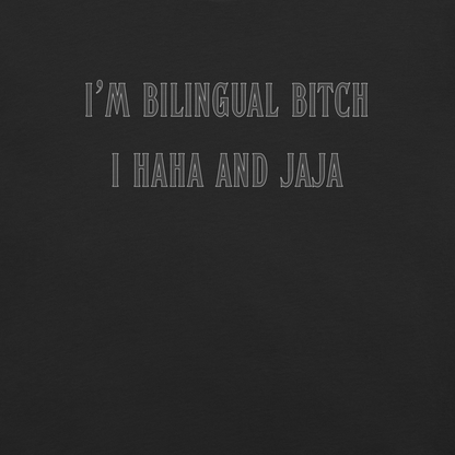I Ha Ha and Ja Ja - Unisex Cotton Tee - shirt-shirts - Short Sleeve - Numbskullz