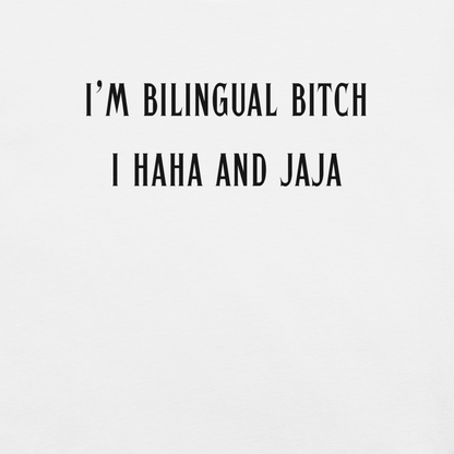 I Ha Ha and Ja Ja - Unisex Cotton Tee - shirt-shirts - Short Sleeve - Numbskullz