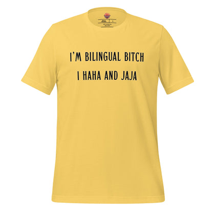 I Ha Ha and Ja Ja - Unisex Cotton Tee - shirt-shirts - Short Sleeve - Numbskullz
