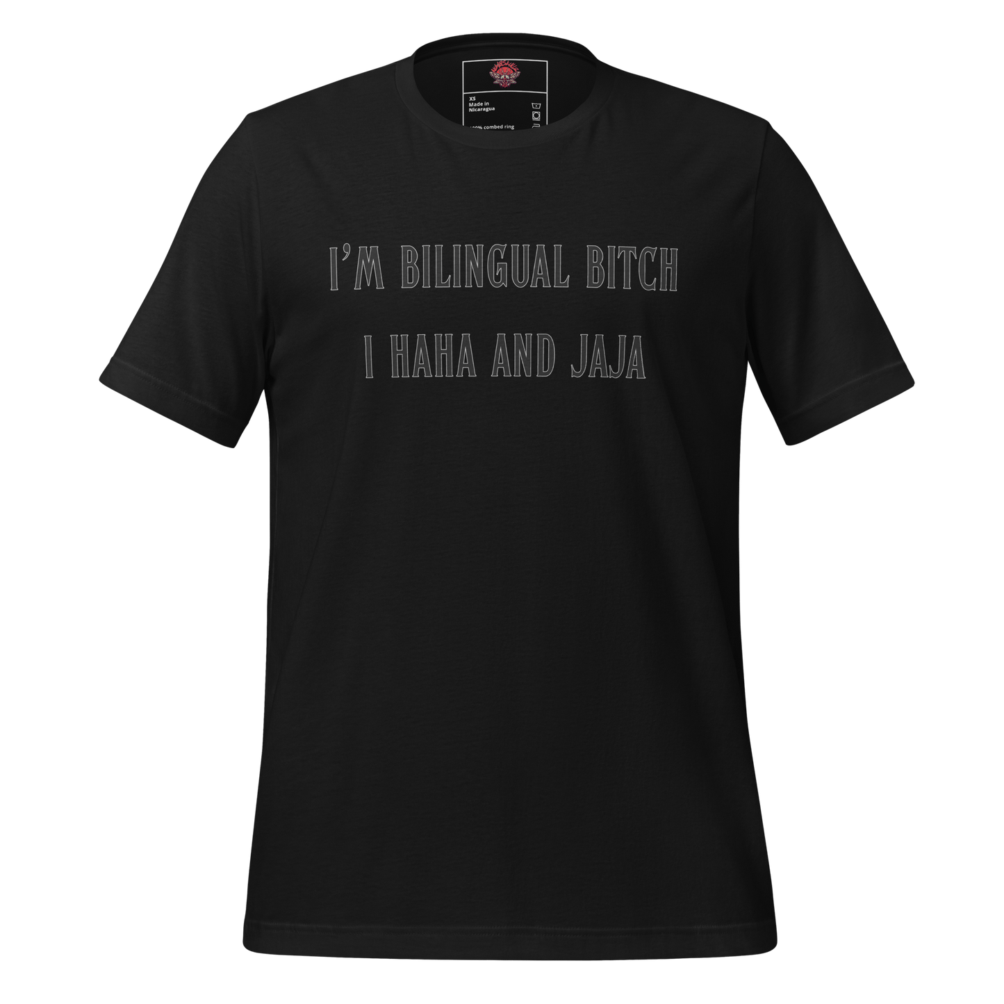 I Ha Ha and Ja Ja - Unisex Cotton Tee - shirt-shirts - Short Sleeve - Numbskullz