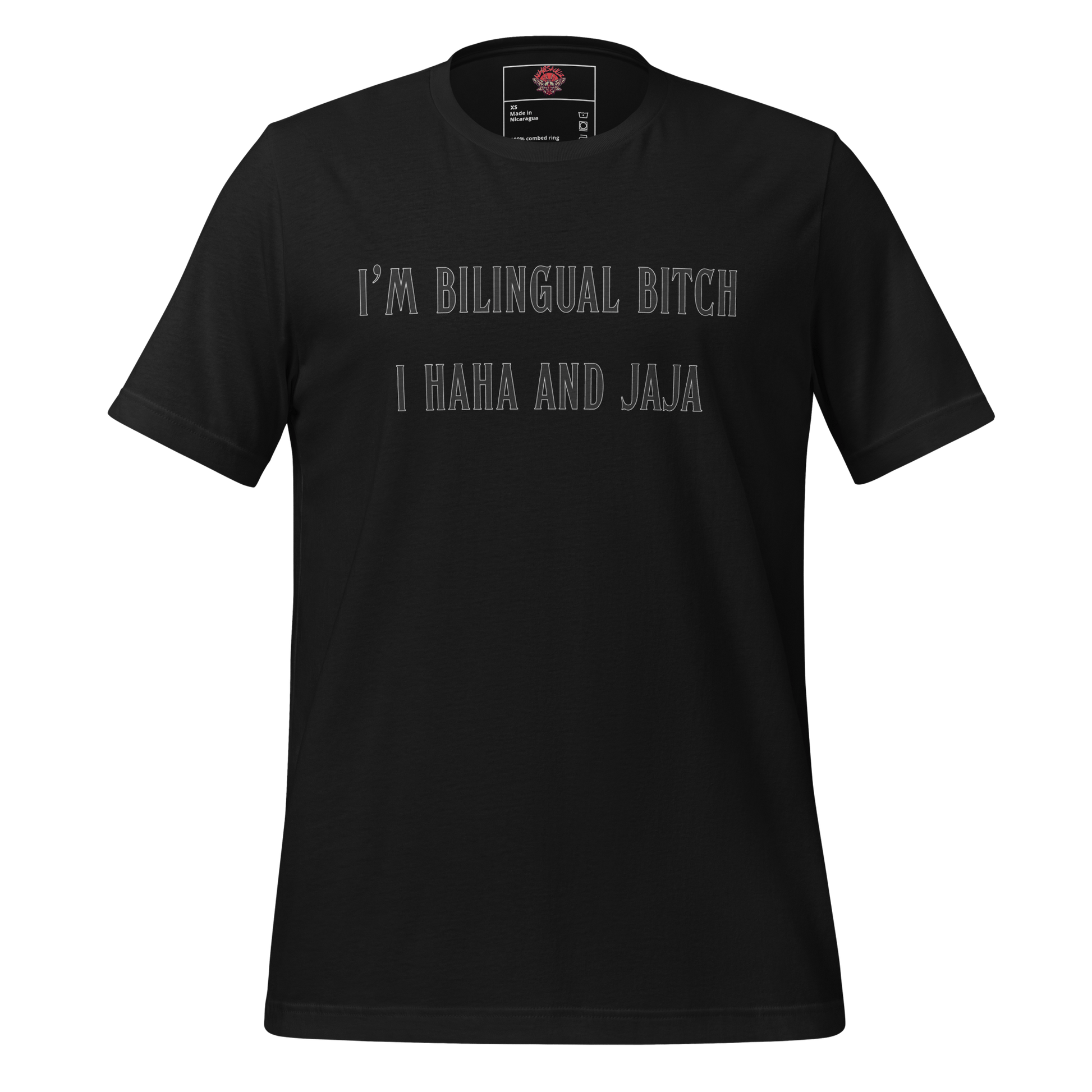I Ha Ha and Ja Ja - Unisex Cotton Tee - shirt-shirts - Short Sleeve - Numbskullz