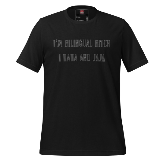 I Ha Ha and Ja Ja - Unisex Cotton Tee - shirt-shirts - Short Sleeve - Numbskullz