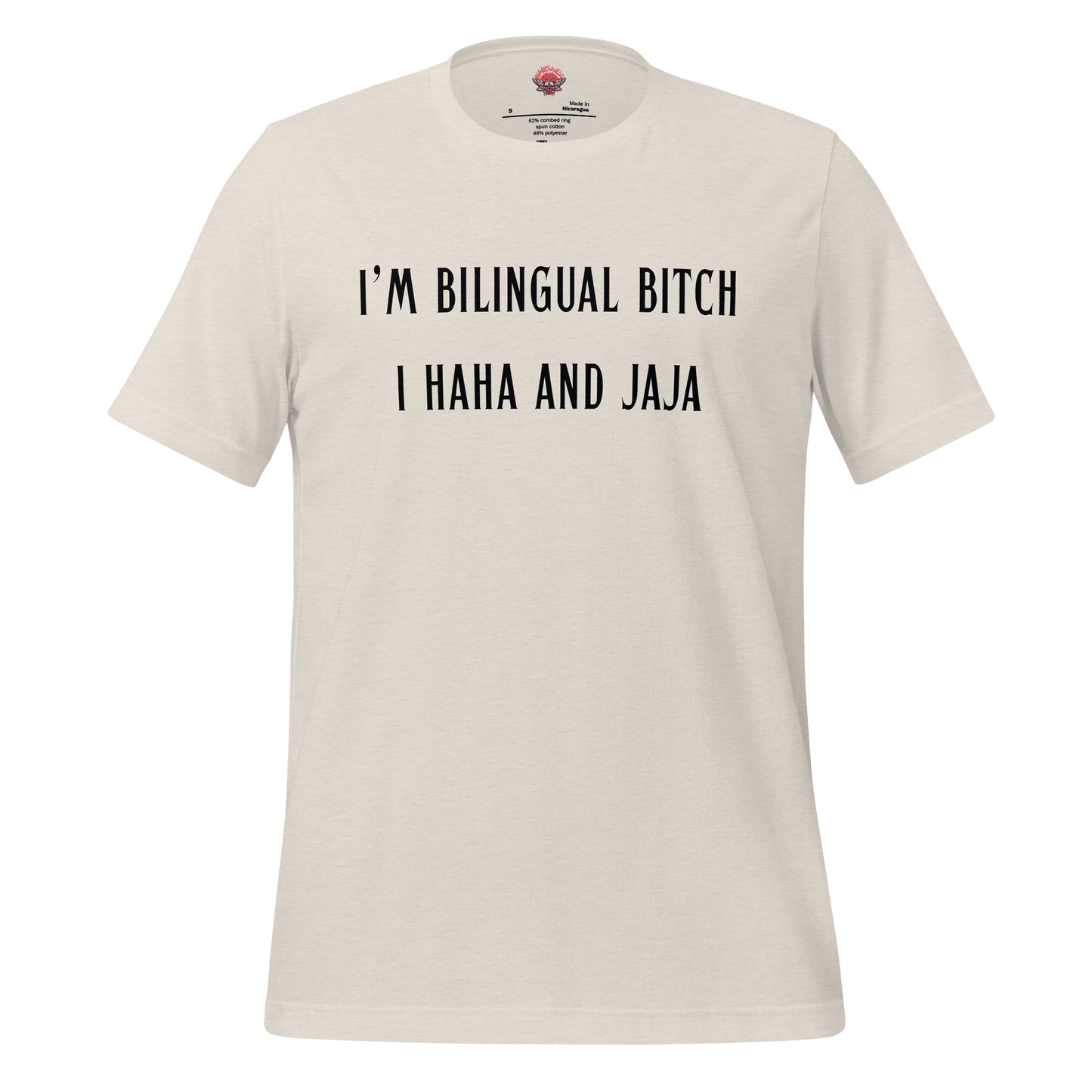 I Ha Ha and Ja Ja - Unisex Cotton Tee - shirt-shirts - Short Sleeve - Numbskullz