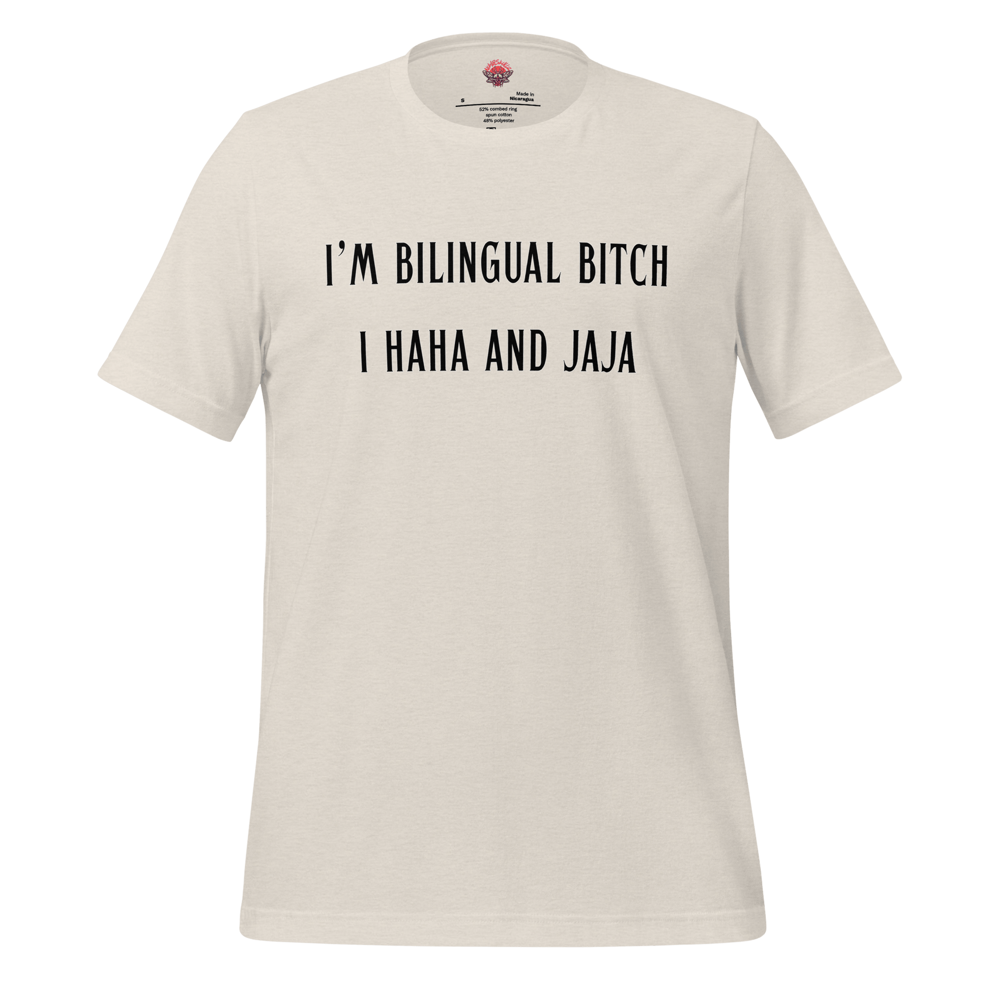 I Ha Ha and Ja Ja - Unisex Cotton Tee - shirt-shirts - Short Sleeve - Numbskullz