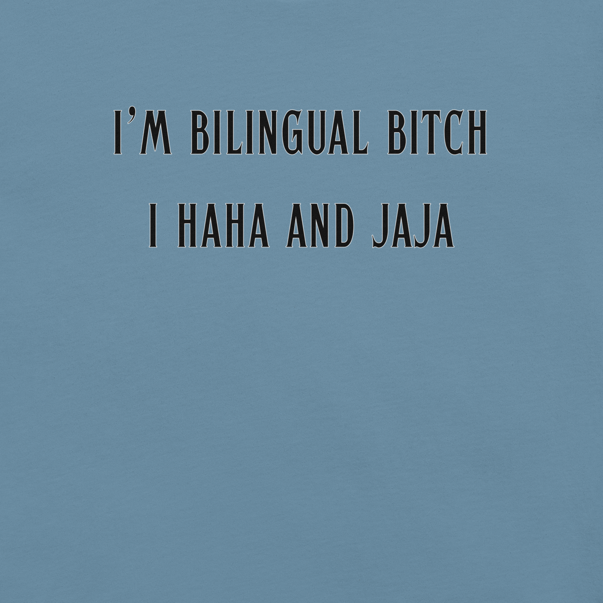 I Ha Ha and Ja Ja - Unisex Cotton Tee - shirt-shirts - Short Sleeve - Numbskullz