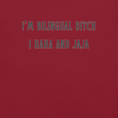 I Ha Ha and Ja Ja - Unisex Cotton Tee - shirt-shirts - Short Sleeve - Numbskullz