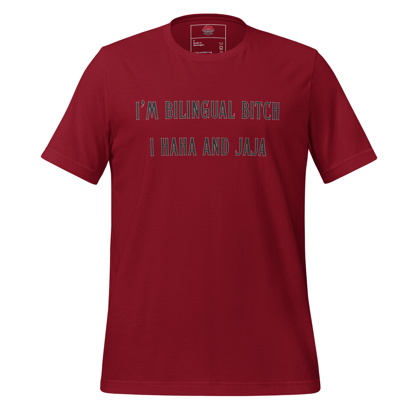 I Ha Ha and Ja Ja - Unisex Cotton Tee - shirt-shirts - Short Sleeve - Numbskullz