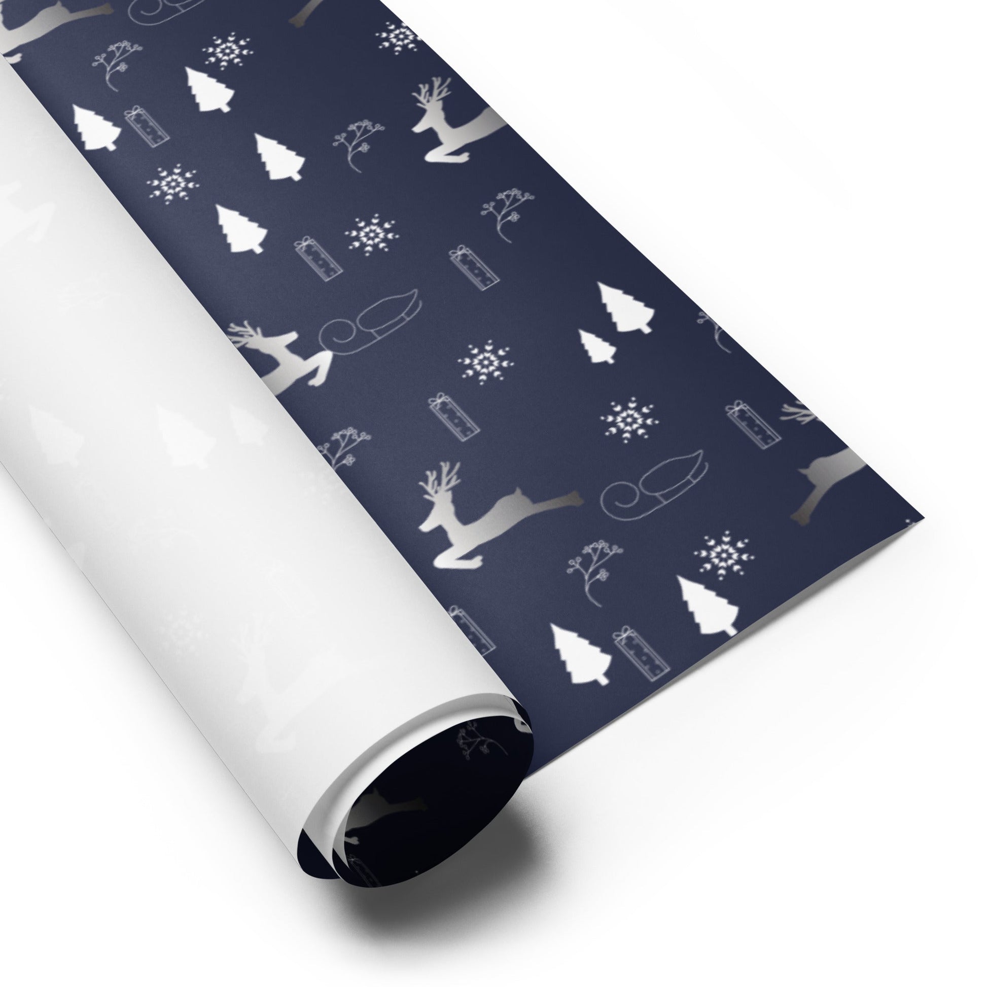 In Flight - 3 Holiday Wrapping Paper Sheets - Christmas - giftwrap - paperproducts - Bad Horse