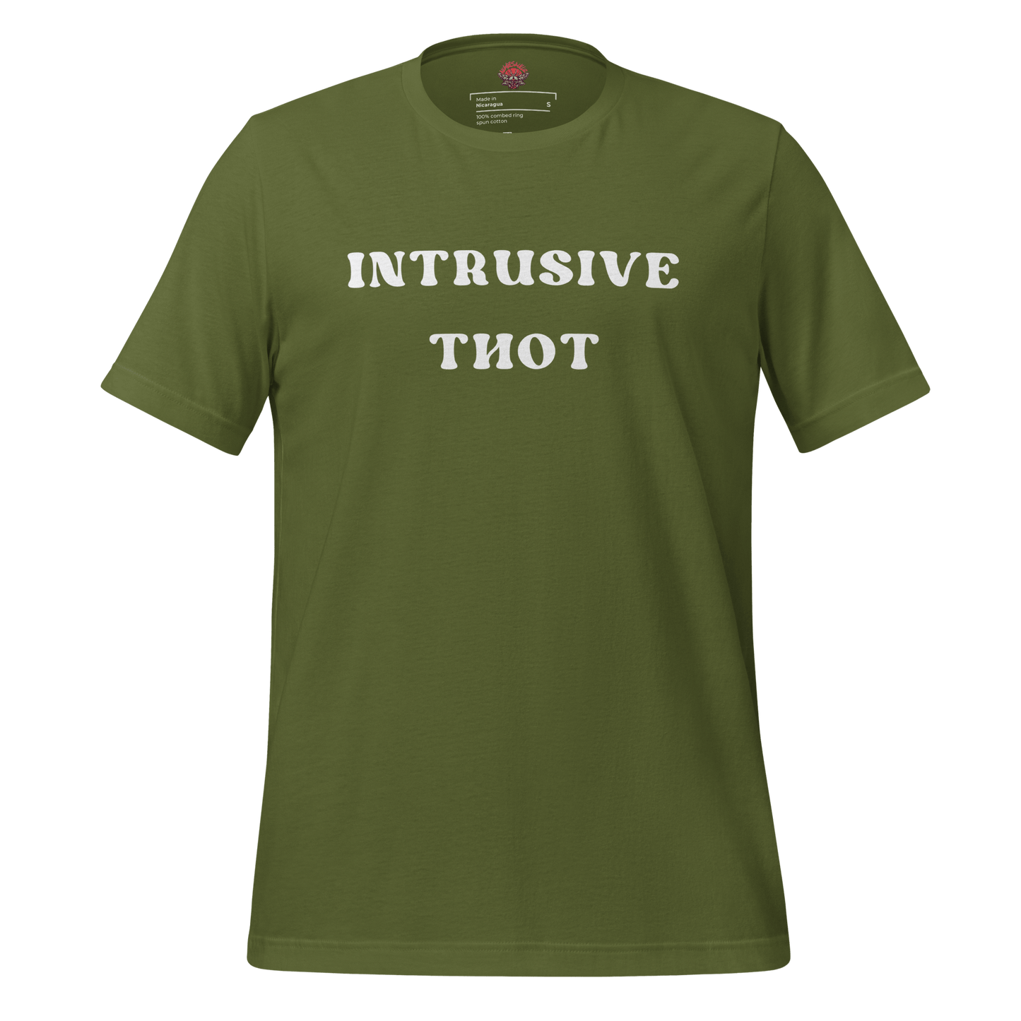 Intrusive Thot - Unisex Cotton Tee - activism - political - shirt - Numbskullz