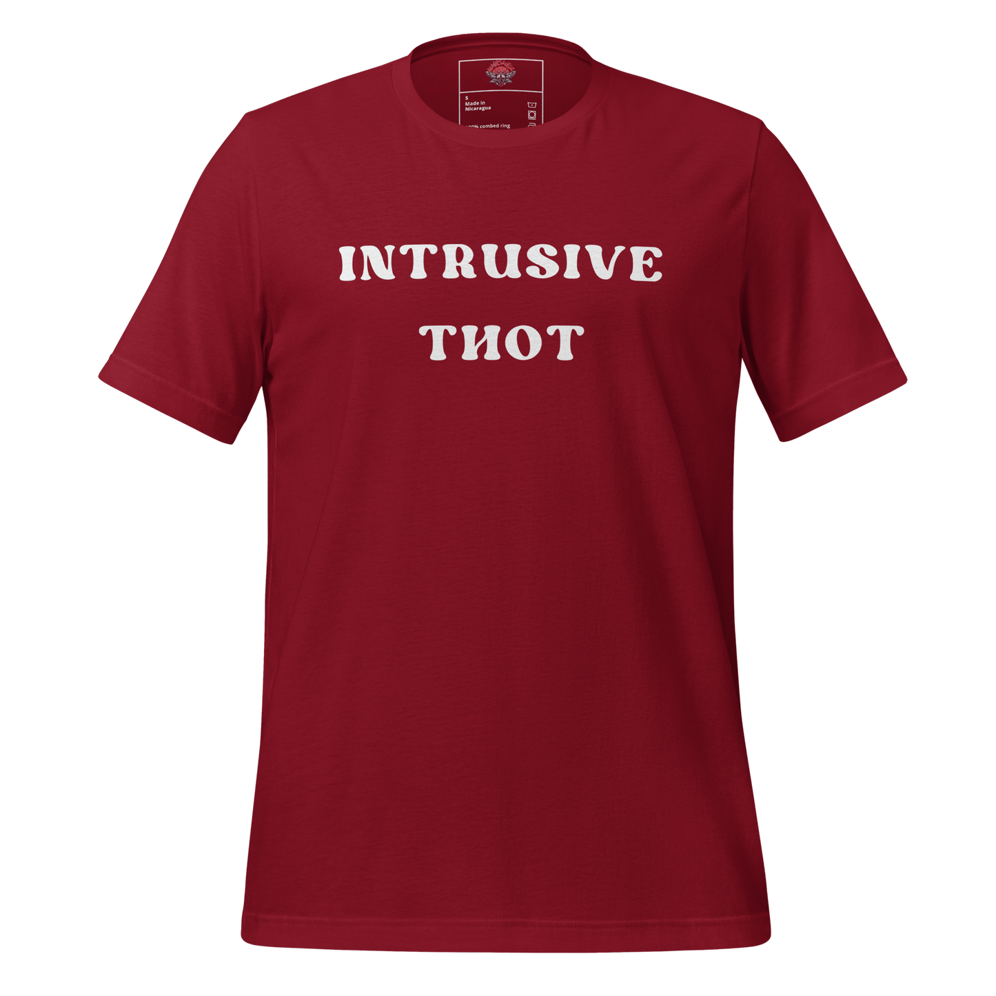 Intrusive Thot - Unisex Cotton Tee - activism - political - shirt - Numbskullz