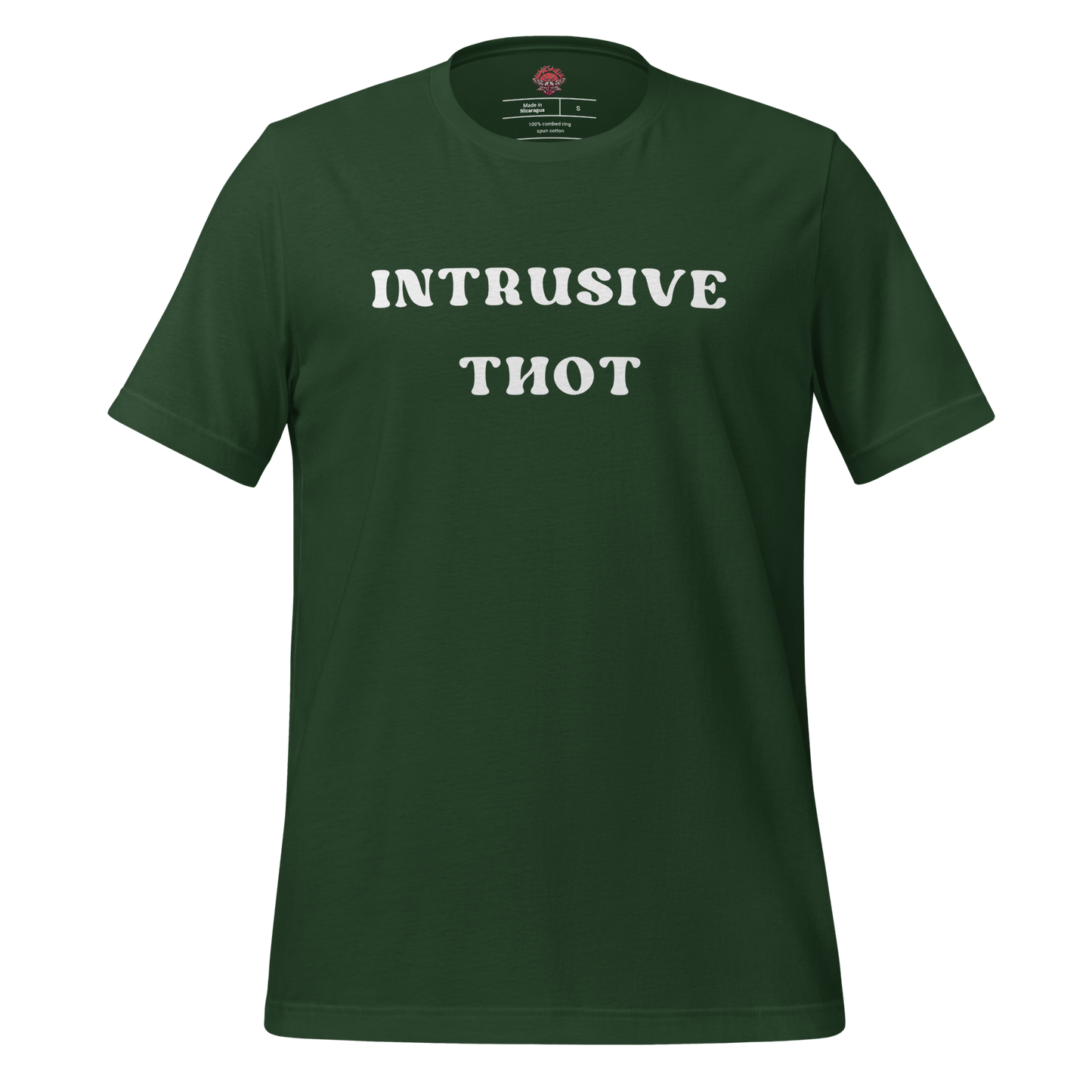 Intrusive Thot - Unisex Cotton Tee - activism - political - shirt - Numbskullz