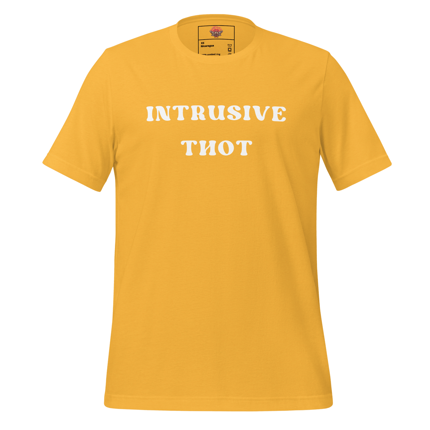 Intrusive Thot - Unisex Cotton Tee - activism - political - shirt - Numbskullz