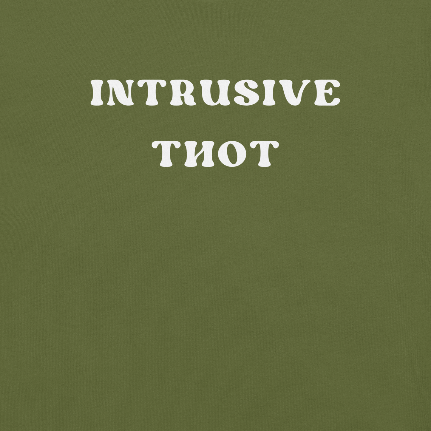 Intrusive Thot - Unisex Cotton Tee - activism - political - shirt - Numbskullz