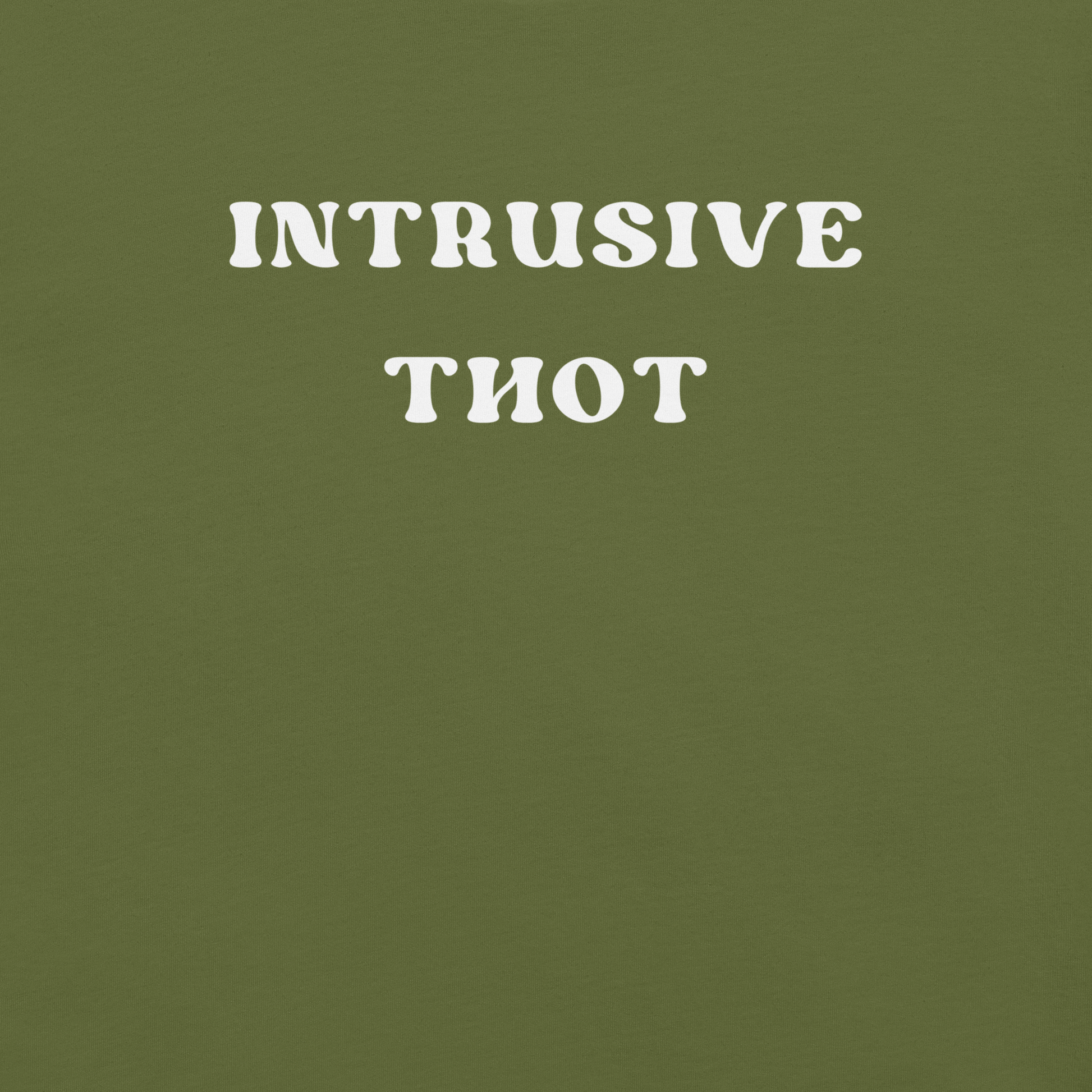 Intrusive Thot - Unisex Cotton Tee - activism - political - shirt - Numbskullz