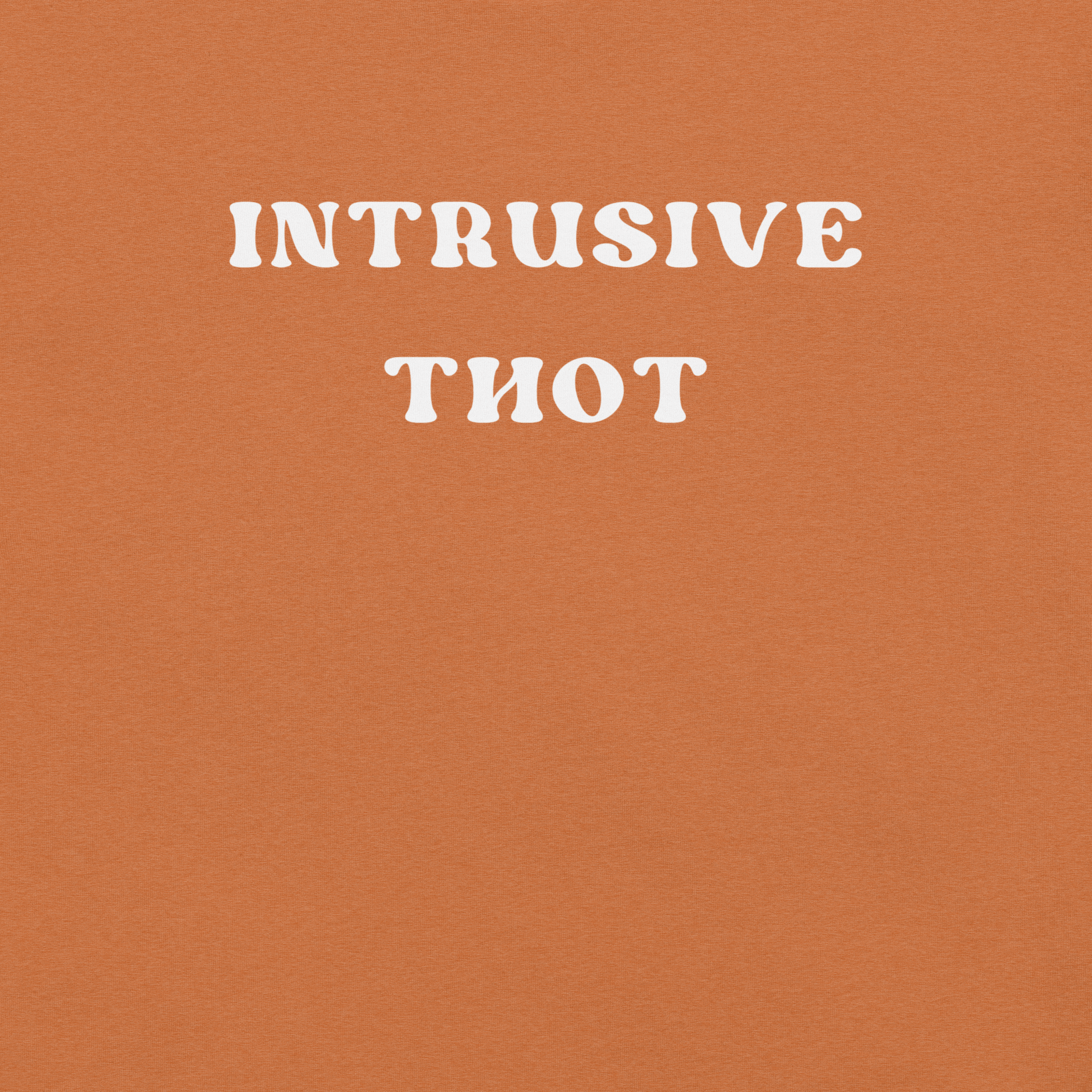 Intrusive Thot - Unisex Cotton Tee - activism - political - shirt - Numbskullz