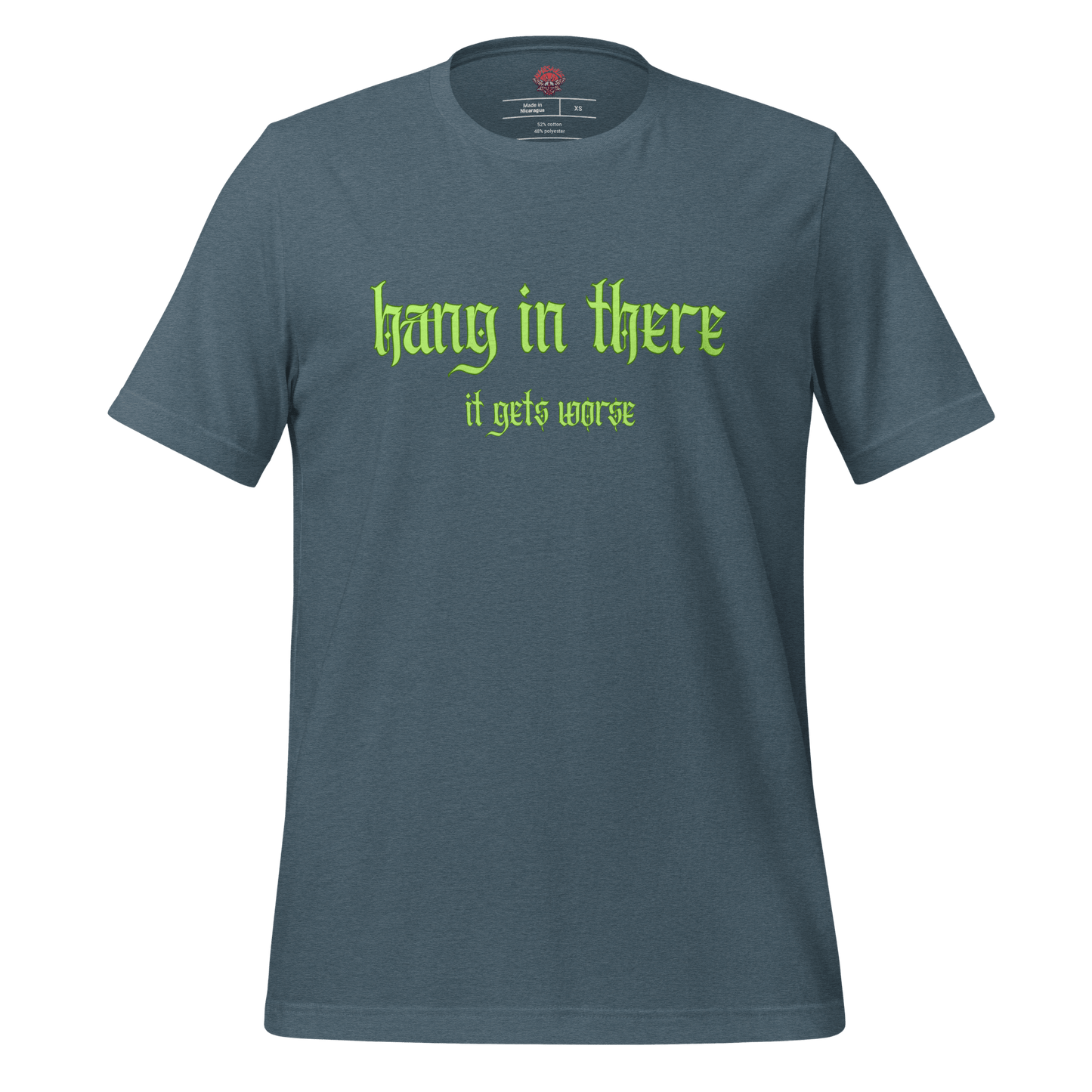 It Gets Worse - Unisex Cotton Tee - shirt-shirts - Short Sleeve - Numbskullz