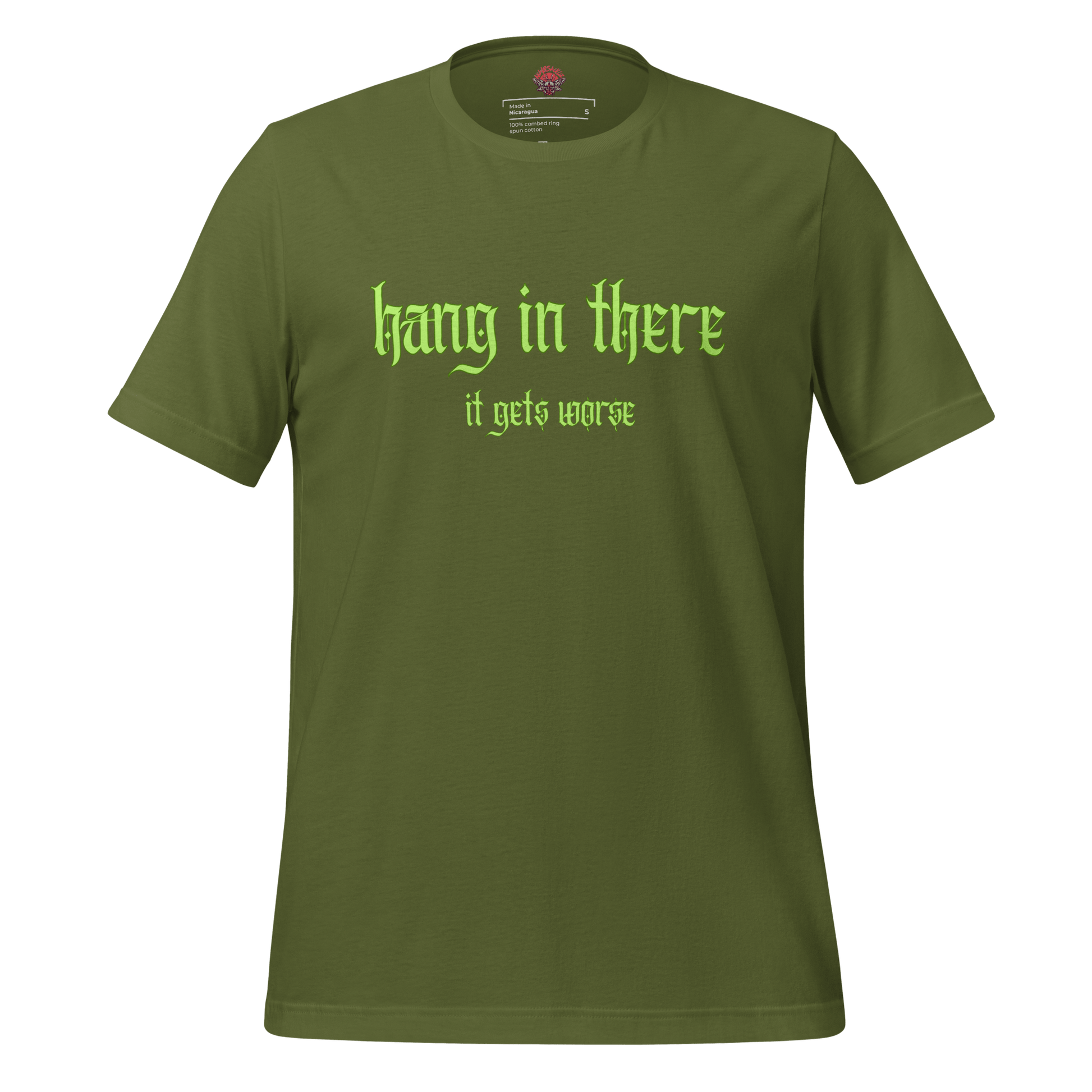 It Gets Worse - Unisex Cotton Tee - shirt-shirts - Short Sleeve - Numbskullz