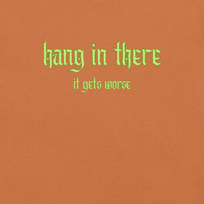 It Gets Worse - Unisex Cotton Tee - shirt-shirts - Short Sleeve - Numbskullz