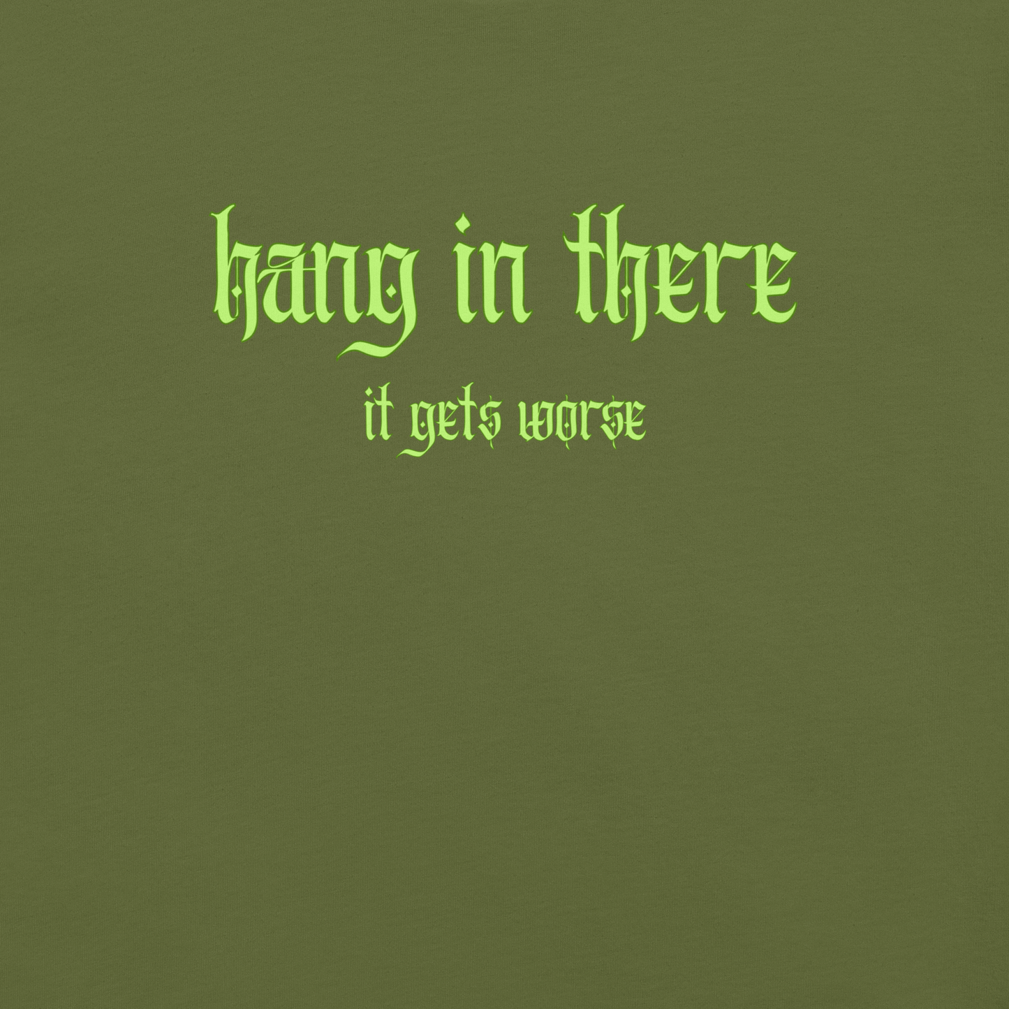 It Gets Worse - Unisex Cotton Tee - shirt-shirts - Short Sleeve - Numbskullz