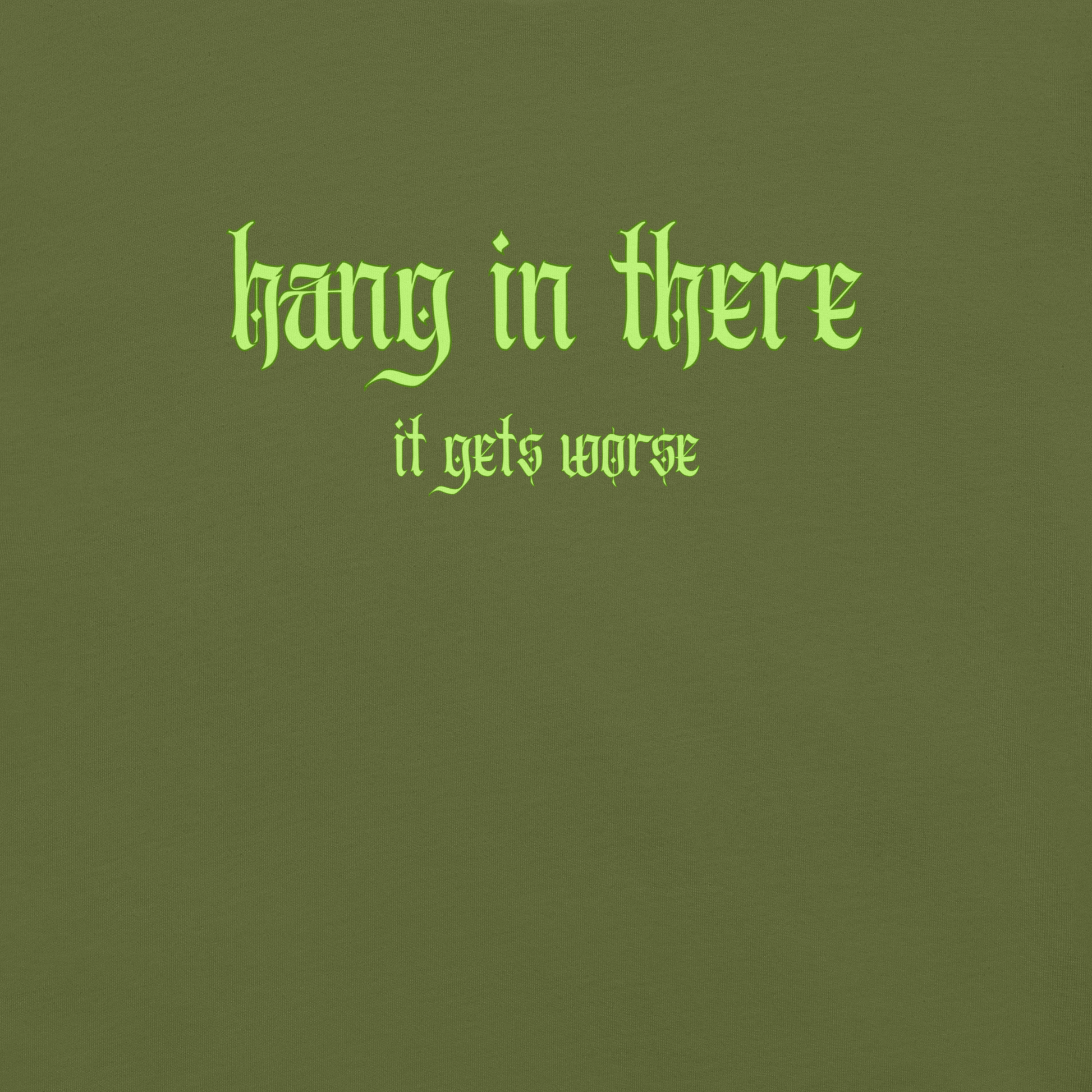 It Gets Worse - Unisex Cotton Tee - shirt-shirts - Short Sleeve - Numbskullz