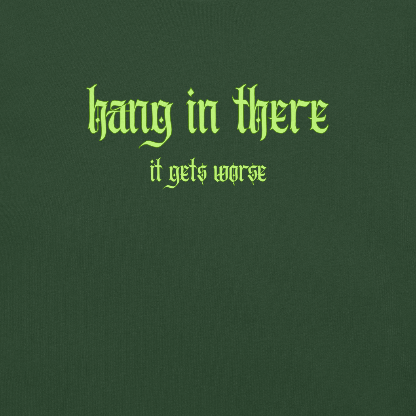 It Gets Worse - Unisex Cotton Tee - shirt-shirts - Short Sleeve - Numbskullz