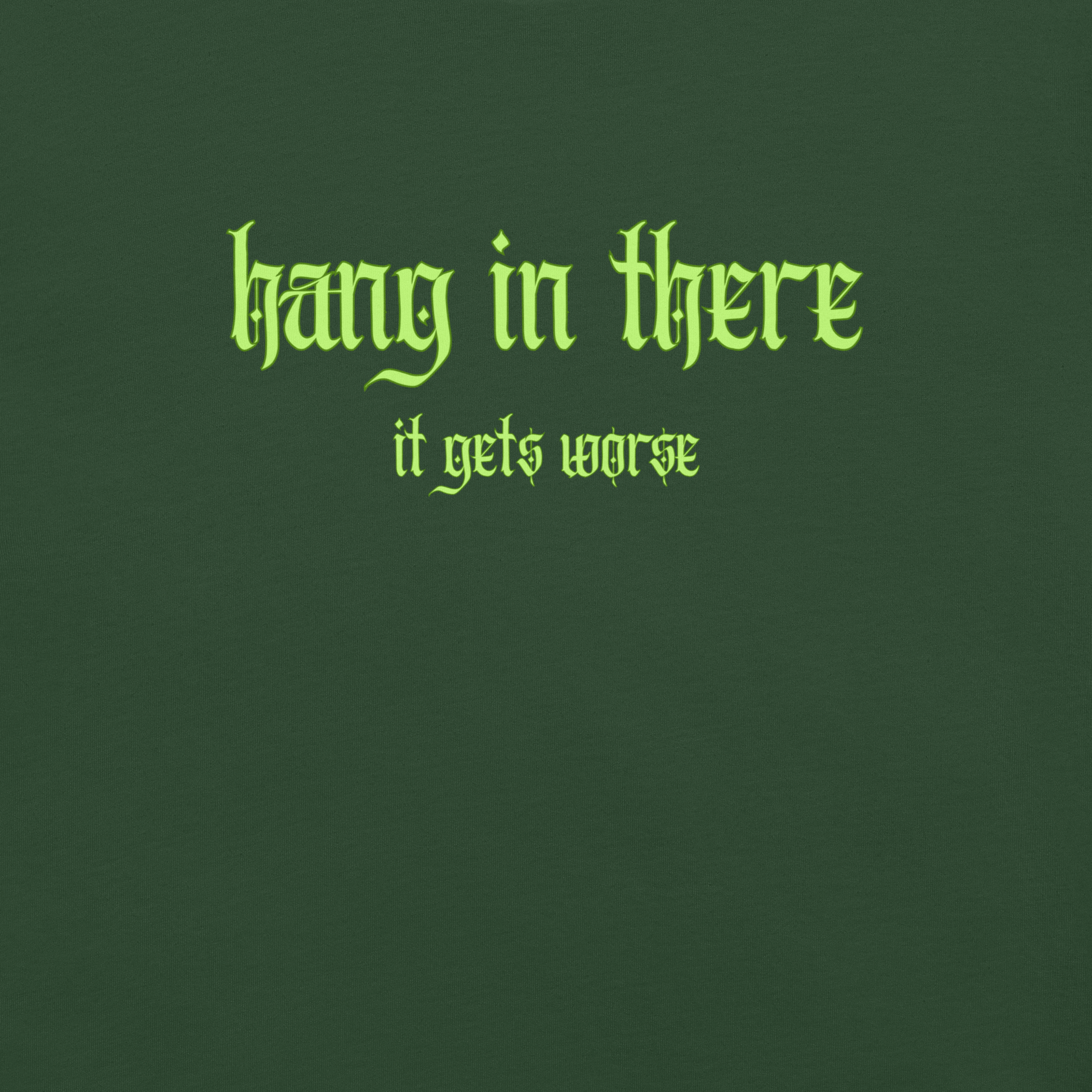 It Gets Worse - Unisex Cotton Tee - shirt-shirts - Short Sleeve - Numbskullz