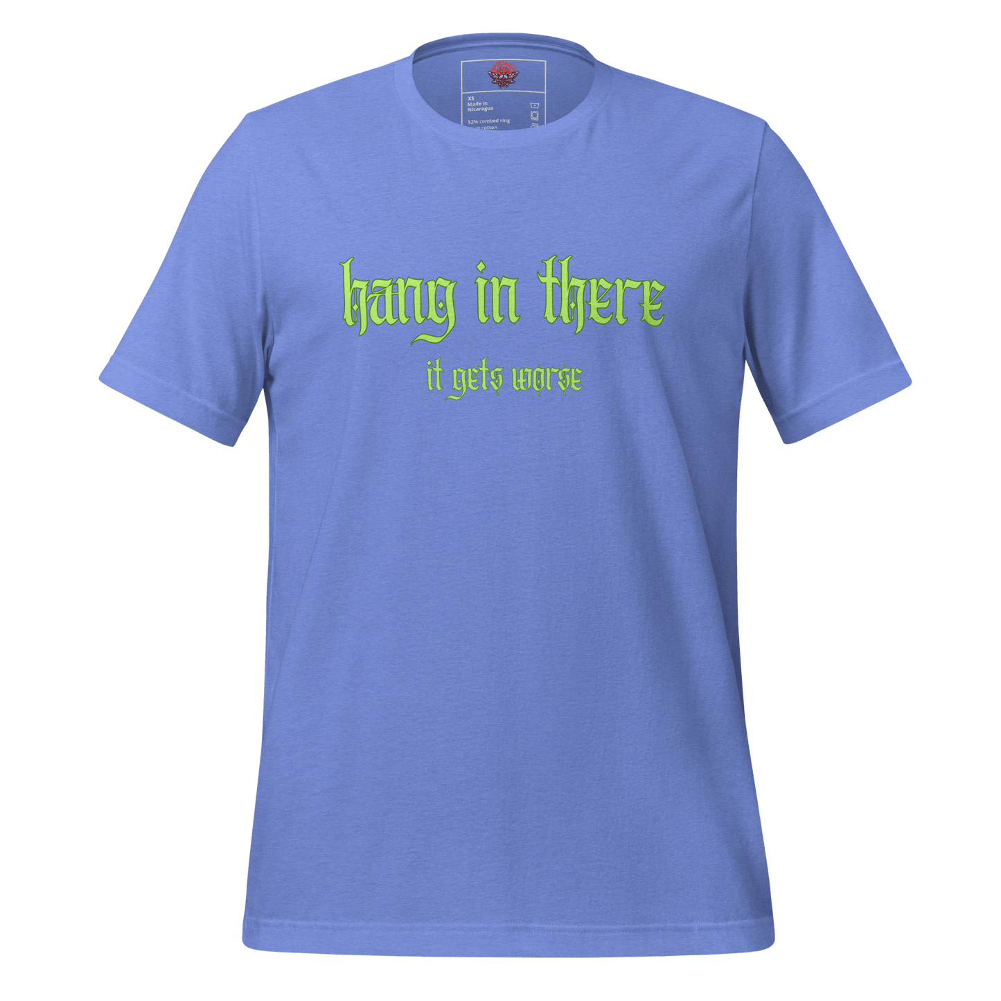 It Gets Worse - Unisex Cotton Tee - shirt-shirts - Short Sleeve - Numbskullz