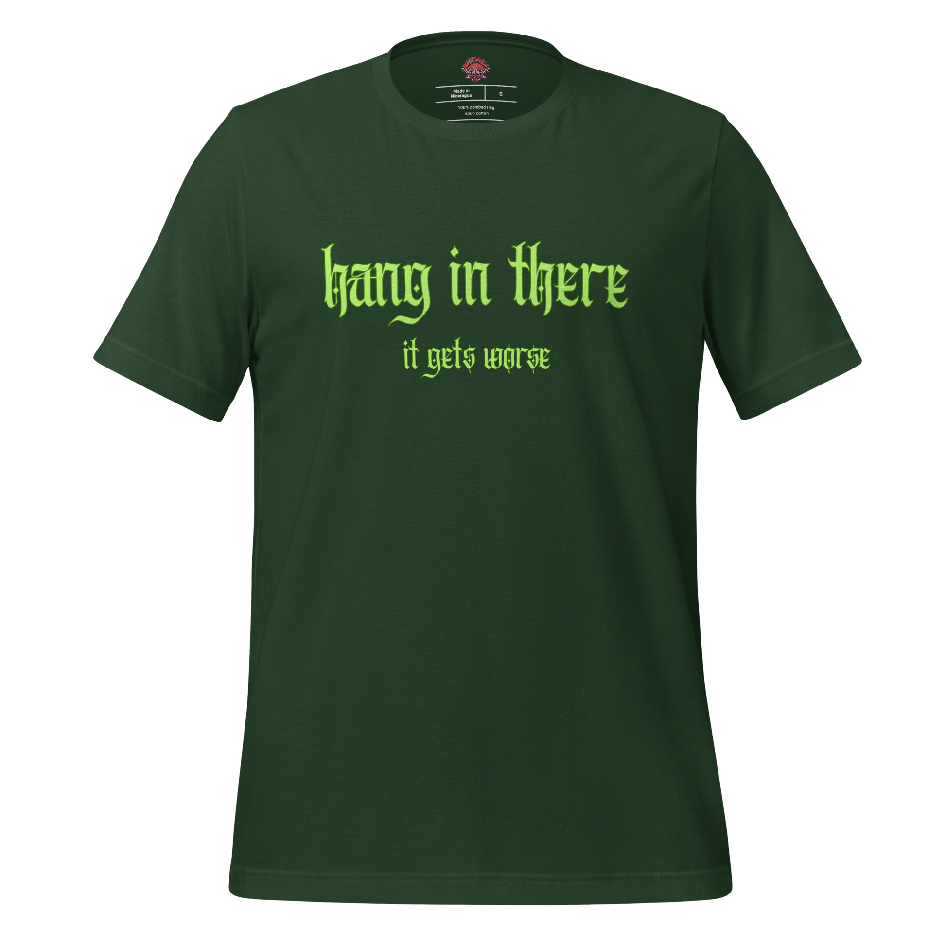 It Gets Worse - Unisex Cotton Tee - shirt-shirts - Short Sleeve - Numbskullz