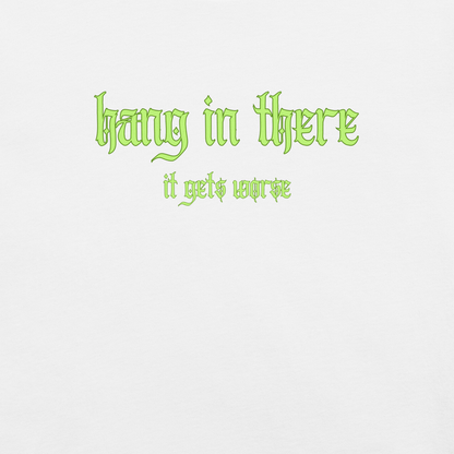 It Gets Worse - Unisex Cotton Tee - shirt-shirts - Short Sleeve - Numbskullz