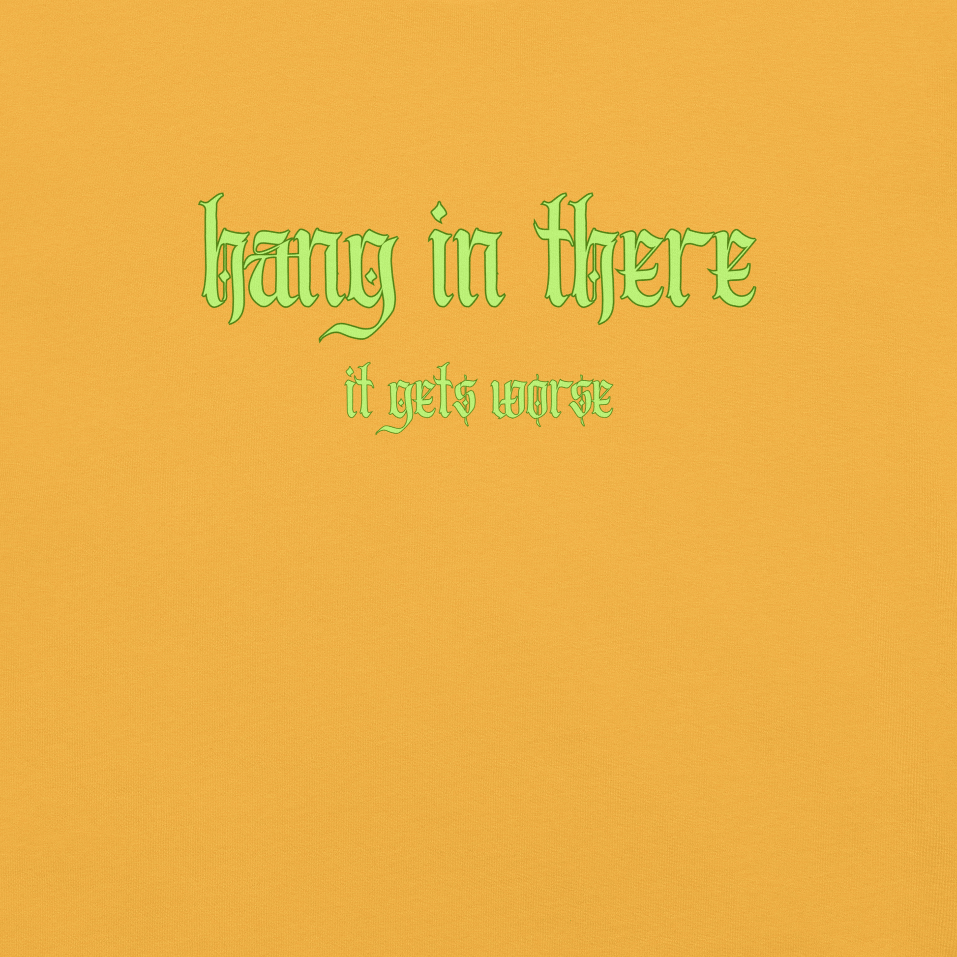 It Gets Worse - Unisex Cotton Tee - shirt-shirts - Short Sleeve - Numbskullz