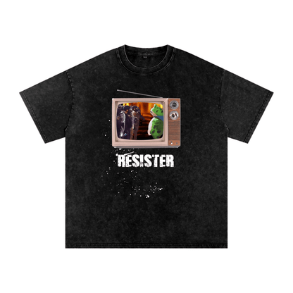 La Grenouille de Résistance - Oversized T-Shirt - oversized T-shirts - political - protest - Numbskullz