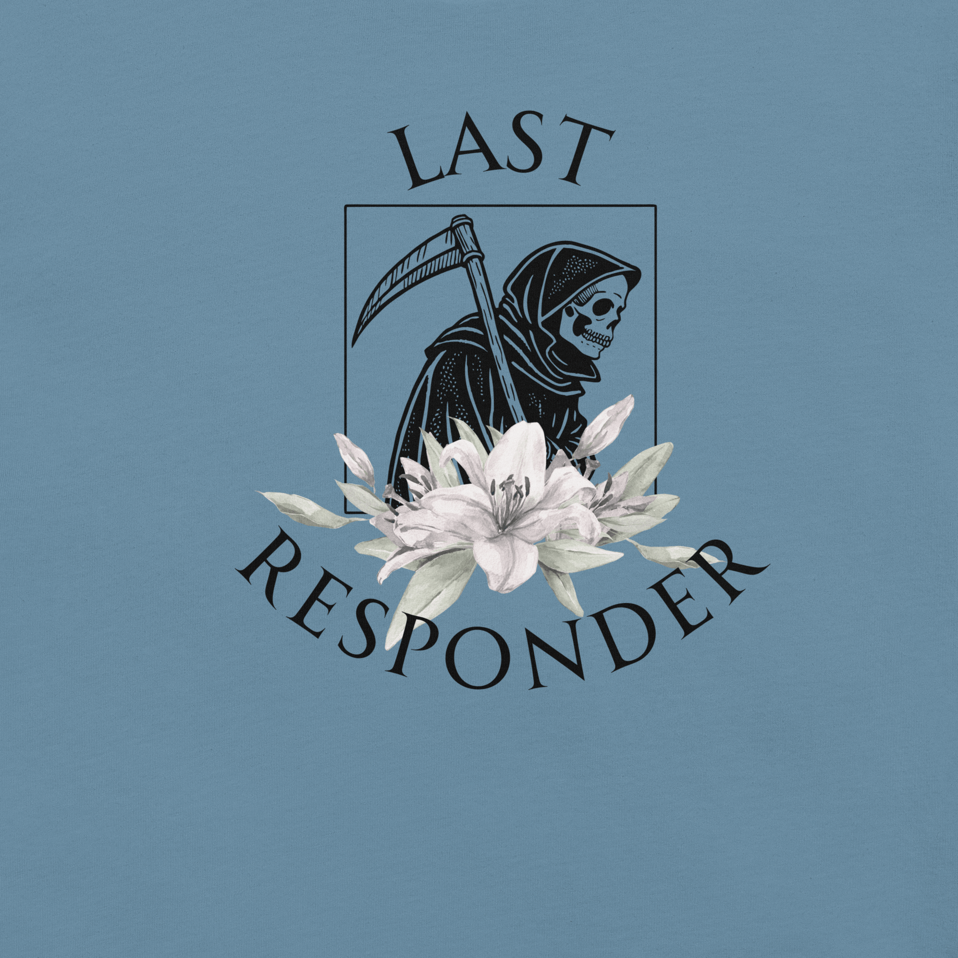 Last Responder - Unisex Cotton Tee - shirt-shirts - Short Sleeve - Numbskullz