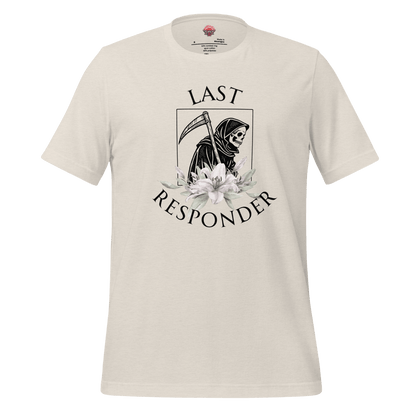 Last Responder - Unisex Cotton Tee - shirt-shirts - Short Sleeve - Numbskullz