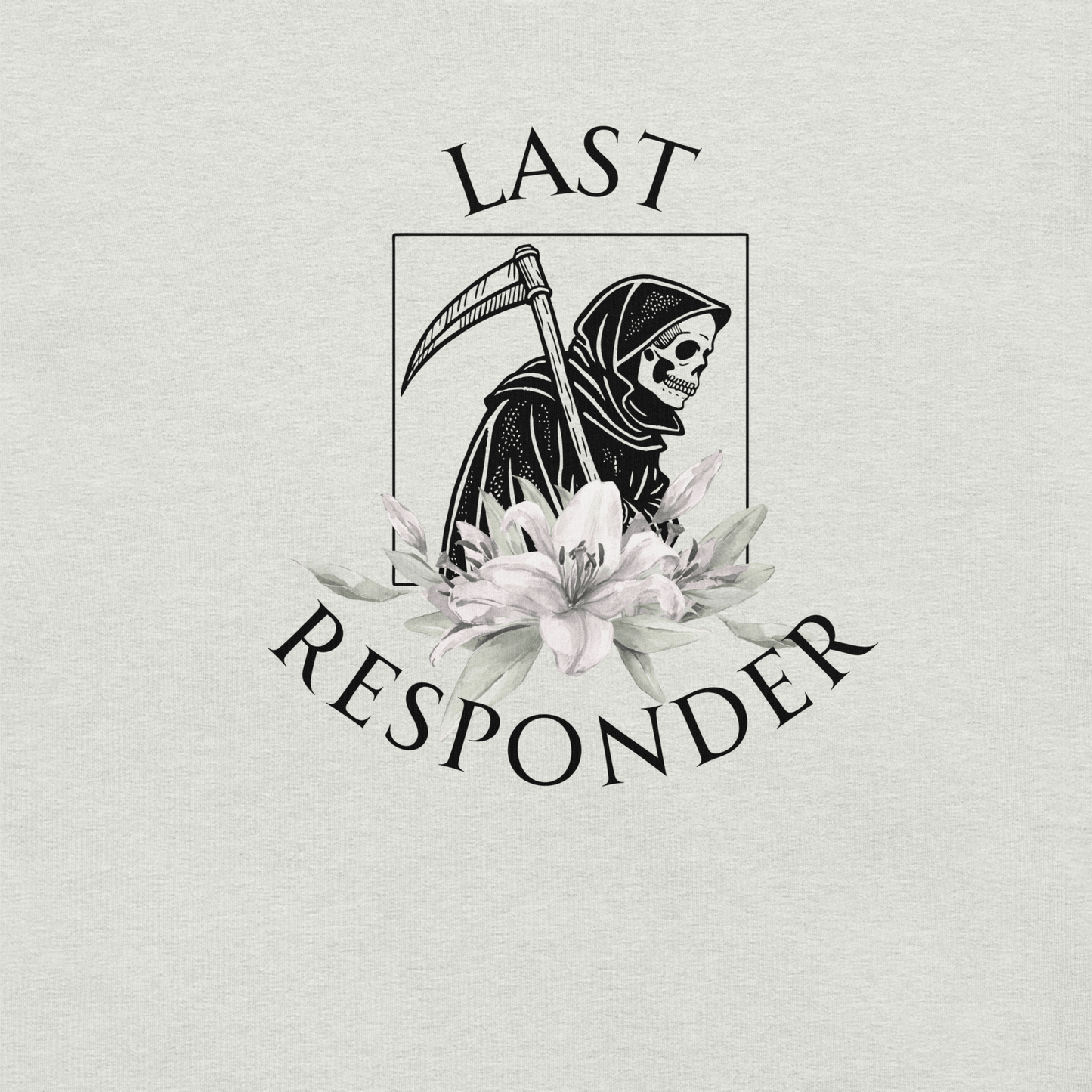 Last Responder - Unisex Cotton Tee - shirt-shirts - Short Sleeve - Numbskullz