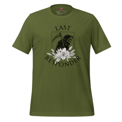 Last Responder - Unisex Cotton Tee - shirt-shirts - Short Sleeve - Numbskullz