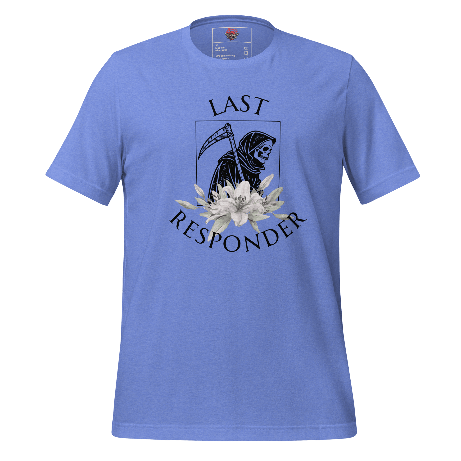 Last Responder - Unisex Cotton Tee - shirt-shirts - Short Sleeve - Numbskullz