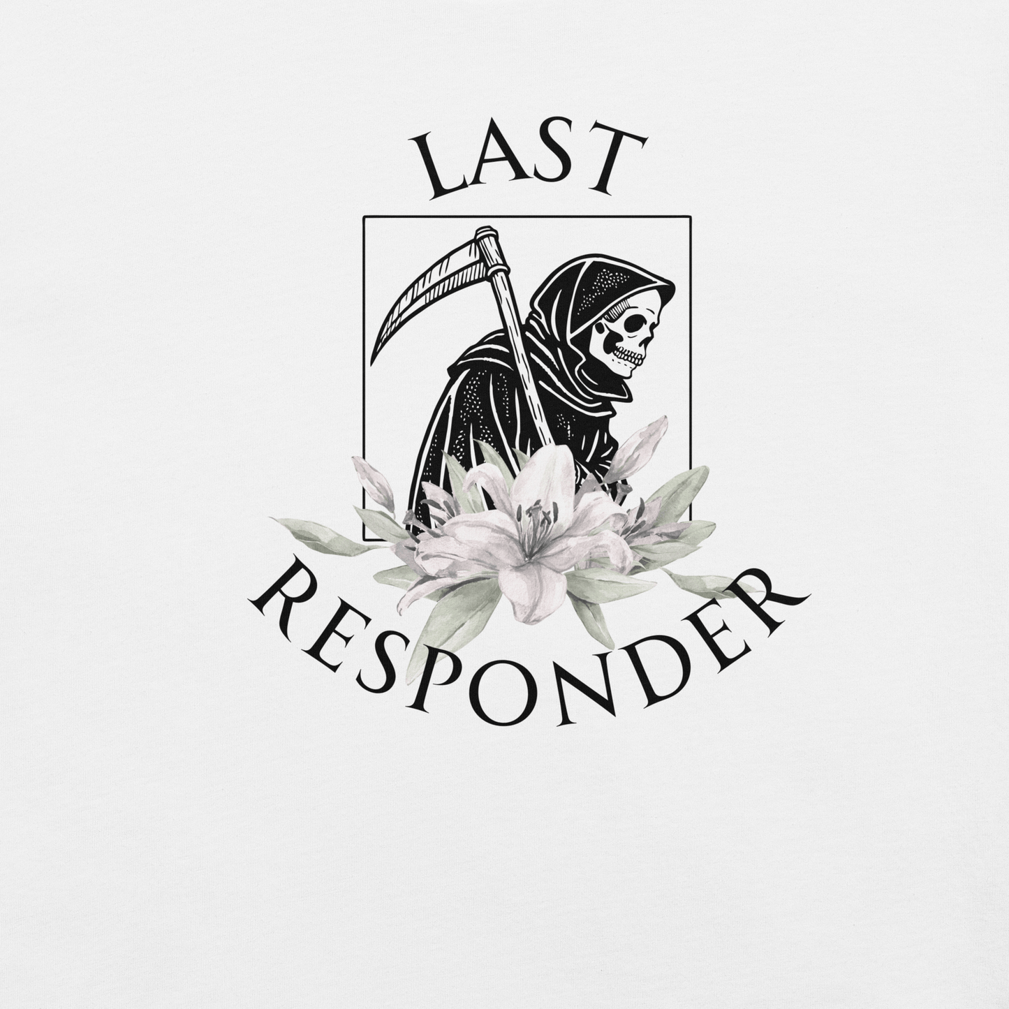 Last Responder - Unisex Cotton Tee - shirt-shirts - Short Sleeve - Numbskullz