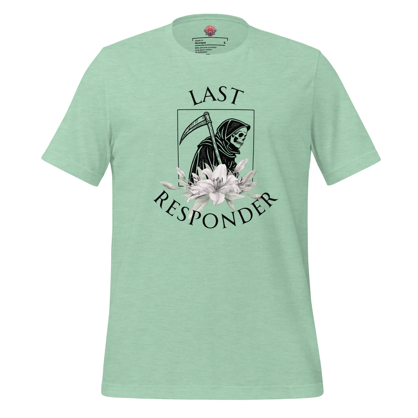 Last Responder - Unisex Cotton Tee - shirt-shirts - Short Sleeve - Numbskullz