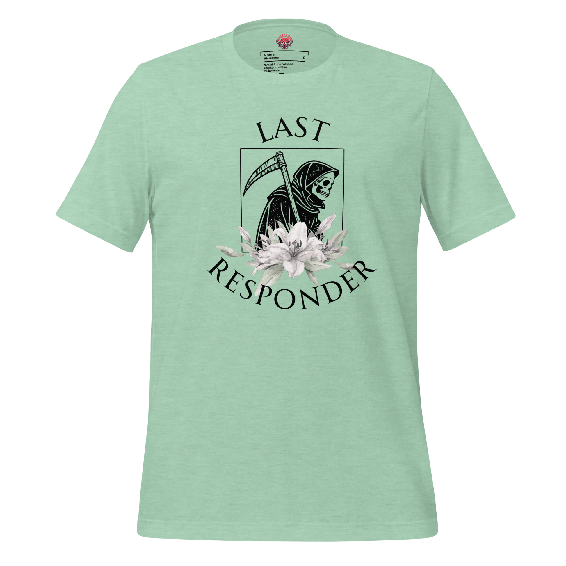 Last Responder - Unisex Cotton Tee - shirt-shirts - Short Sleeve - Numbskullz