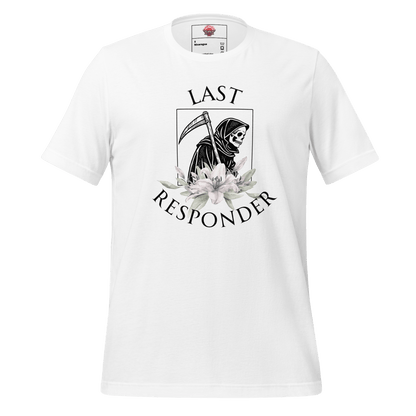 Last Responder - Unisex Cotton Tee - shirt-shirts - Short Sleeve - Numbskullz