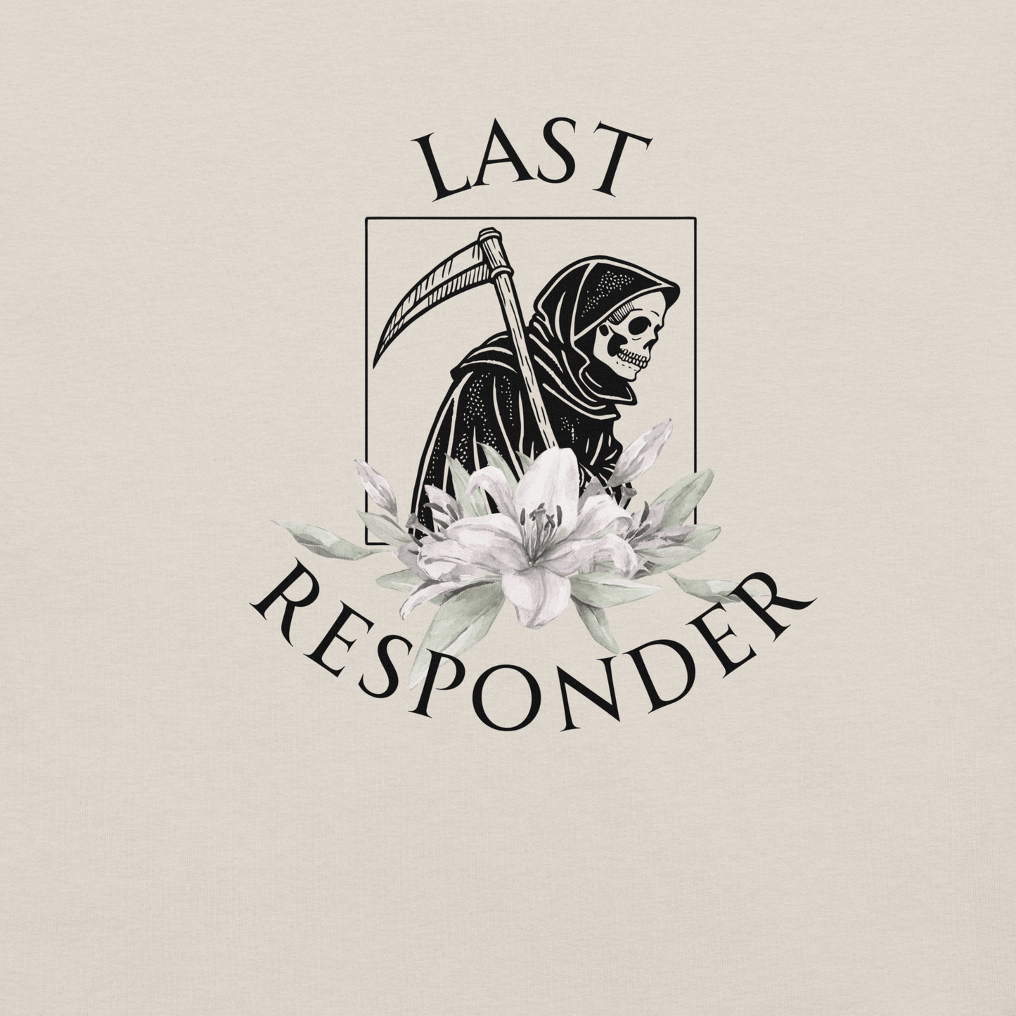 Last Responder - Unisex Cotton Tee - shirt-shirts - Short Sleeve - Numbskullz
