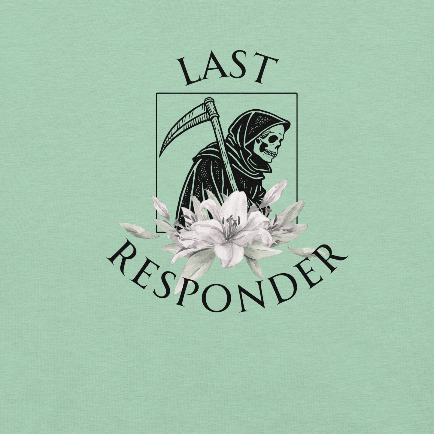 Last Responder - Unisex Cotton Tee - shirt-shirts - Short Sleeve - Numbskullz