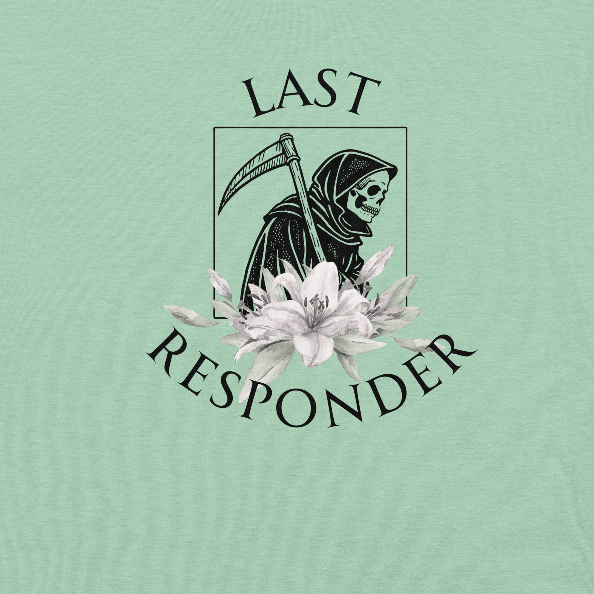 Last Responder - Unisex Cotton Tee - shirt-shirts - Short Sleeve - Numbskullz
