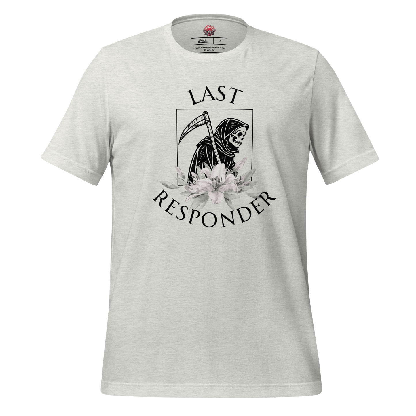 Last Responder - Unisex Cotton Tee - shirt-shirts - Short Sleeve - Numbskullz