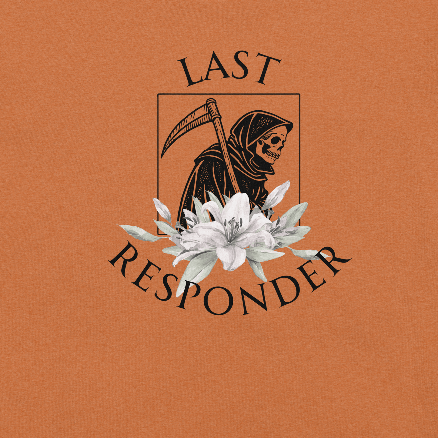 Last Responder - Unisex Cotton Tee - shirt-shirts - Short Sleeve - Numbskullz